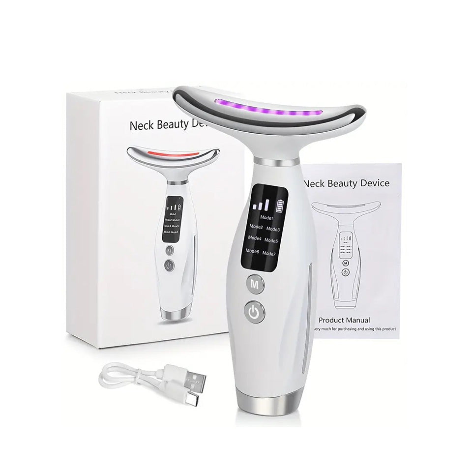 EMS Facial Lifting Massager & LED Therapy Device