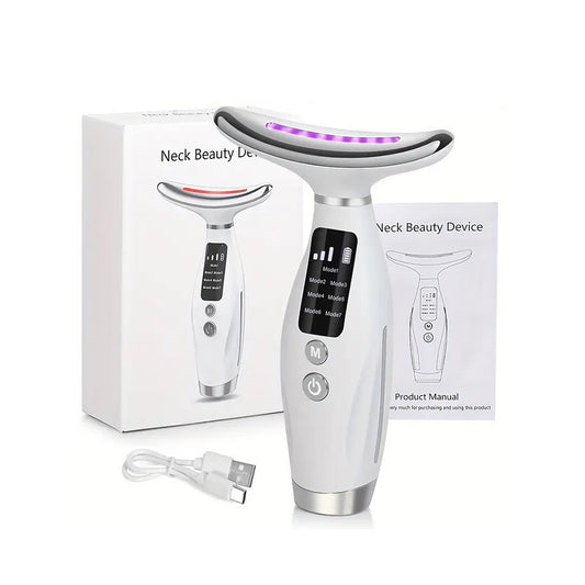 EMS Facial Lifting Massager & LED Therapy Device